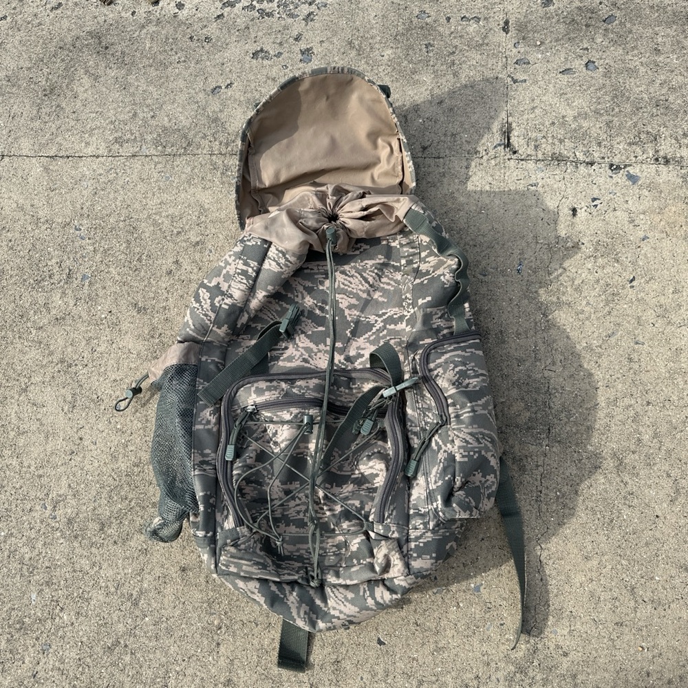 Military issued backpack